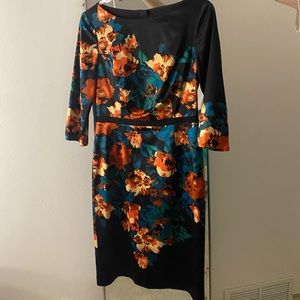 Floral midi dress (open to offers!)